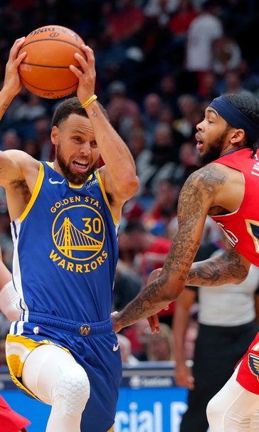 Curry, Green key Warriors' first win, 134-123 over Pelicans
